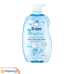 Tắm gội Dnee 800ml Xanh dương