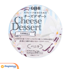 Phô mai QBB vị vanilla 90g (6 miếng)