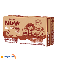 SỮA TƯƠI NUVI ĐƯỜNG ĐEN CÓ THẠCH 100ML