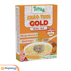 Cháo tươi GOLD - Thịt thăn bí đỏ 240g