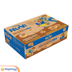Sữa uống NuVi lúa Mạch cacao có thạch hộp 170 ml