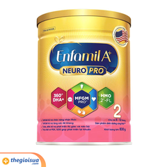 Sữa bột Enfamil A+ Neuropro 2 HMO 830g