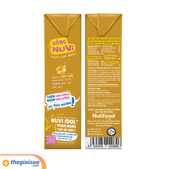 Sữa Tươi NUVI có thạch vị Chuối hộp 170ml