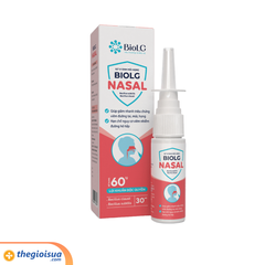 Xịt vi sinh mũi họng BioLG NASAL 30ml