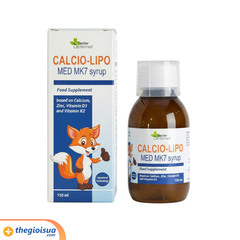 Thực phẩm sức khoẻ CALCIO-LIPO MED MK7 Syrup 150ml
