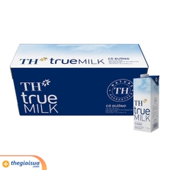 Sữa tươi tiệt trùng TH có đường 1L