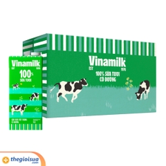 Sữa tươi tiệt trùng Vinamilk 100% có đường 1L