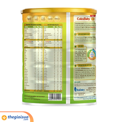 Sữa bột dinh dưỡng Colos Baby Gold 2+ 800g