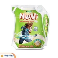 Sữa chua uống NuVi Power Đào táo túi 110ml