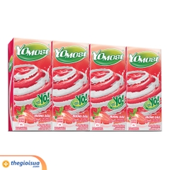 Sữa chua uống Yomost hương dâu 4x170ml