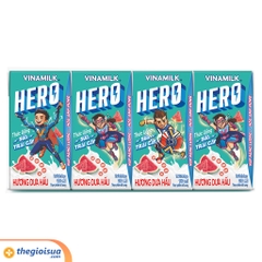 Thức uống sữa trái cây hương dưa hấu Vinamilk Hero 110ml