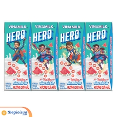 Thức uống sữa trái cây hương dưa hấu vinamilk Hero 180ml