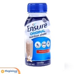 Sữa uống Ensure Vanilla 237ml (Lốc 6 chai)