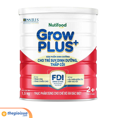 Sữa bột Nuti GrowPLUS đỏ 2+ 1,5kg (từ 2 tuổi)