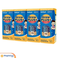Sữa uống Grow PLUS+ xanh 180ml (từ 2 tuổi)