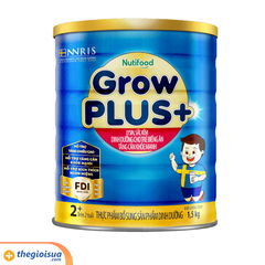 Sữa bột Nuti Grow Plus+ xanh 1,5kg (2 tuổi trở lên)