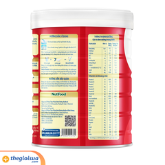Sữa bột Nuti Grow PLUS đỏ 1+ 850g (từ 1 tuổi)