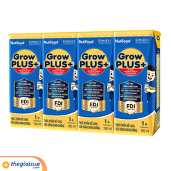 Sữa uống Grow PLUS+ xanh 180ml (từ 1 tuổi)