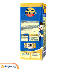 Sữa uống Grow PLUS+ xanh 180ml (từ 1 tuổi)