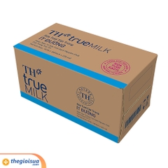 Sữa tươi tiệt trùng TH ít đường bịch 220ml