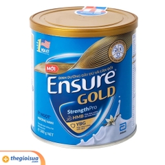 Abbott Ensure Gold ít ngọt Vanilla 380g ( Beta Glucan) mẫu mới