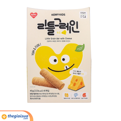 Bánh Ngũ cốc Kemy Kids 8M+ vị Phô mai 40g