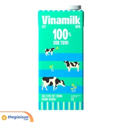 Sữa tươi tiệt trùng Vinamilk 100% không đường 1L