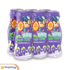 Sữa Trái Cây Kun hương Nho chai 85ml