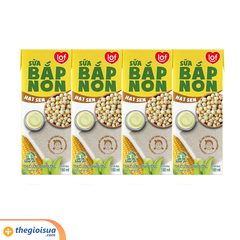 LOF Sữa bắp non Hạt sen 180ml từ 3 tuổi