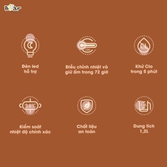 Thiết bị đun sữa (máy hâm sữa tiệt trùng)TNQ-D12D1