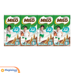 Sữa Milo A2 ít đường 110ml
