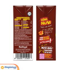 SỮA TƯƠI NUVI ĐƯỜNG ĐEN CÓ THẠCH 100ML
