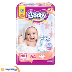 Miếng lót Bobby Newborn 1 - 64 miếng