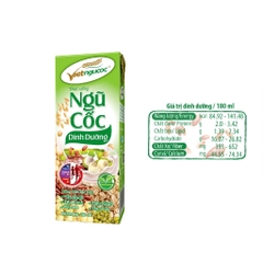 Ngũ cốc uống liền dinh dưỡng Việt Đài 180ml