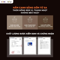 Nồi nấu chậm Bear 3L  ESP-305LP