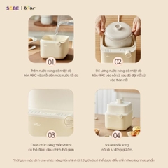 Nồi nấu chậm Bear 0.8L SB-NNC08