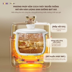 Nồi nấu chậm Bear 0.8L SB-NNC08