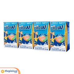 Sữa dinh dưỡng pha sẵn Nuvi Grow 110ml dành cho trẻ trên 2 tuổi
