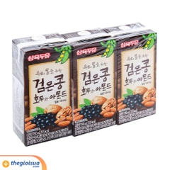 Sữa đậu đen, óc chó hạnh nhân 190ml (Hàn Quốc)