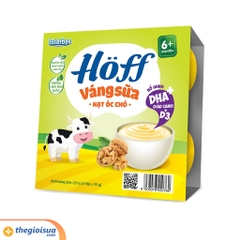 Váng sữa Hoff hạt óc chó vỉ 4 hộp x 55g