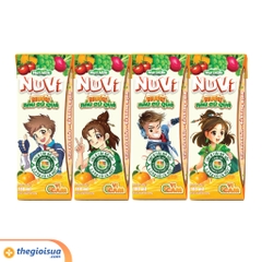 Nước rau củ quả NuVi vị cam hộp 180 ml