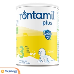 Rontamil Plus 3 800g cho bé 1-3 tuổi