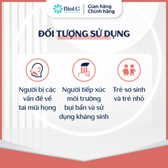 Xịt vi sinh mũi họng BioLG NASAL 30ml