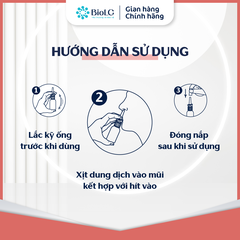 Xịt vi sinh mũi họng BioLG NASAL 30ml