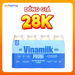 Sữa chua uống men sống Vinamilk Probi ít đường 4x130ml