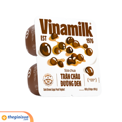 Sữa chua ăn Vinamilk Trân Châu Đường Đen 100g