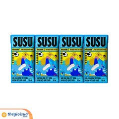 Sữa uống tiệt trùng hương việt quất chuối VNM Susu 110ml