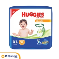 Tã quần Huggies Skincare (XL,12-17 kg, 32 miếng)