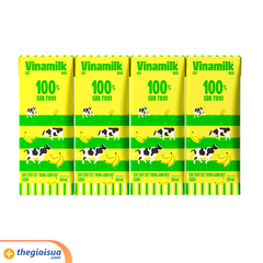 Sữa tươi tiệt trùng Vinamilk giảm béo vị Chuối 180ml