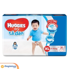Tã dán Huggies Dry XL36